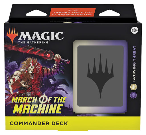 MTG March of the Machine Commander Deck: Growing Threat MTG Sealed Magic: The Gathering   
