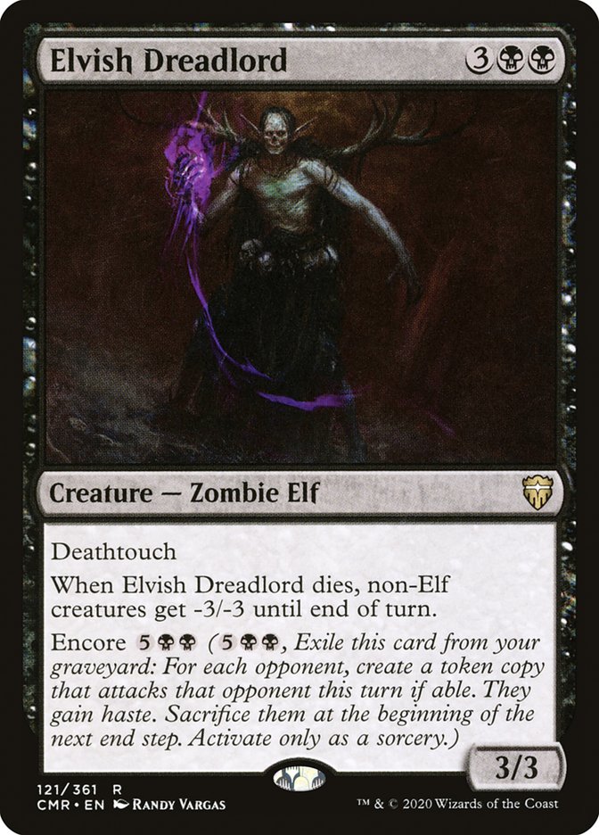 Elvish Dreadlord [Commander Legends]