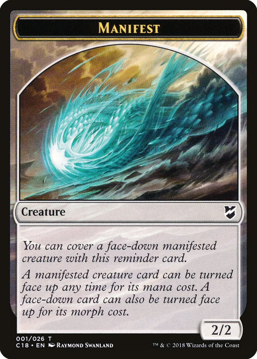 Manifest [Tokens] Commander 2018 Tokens MTG Single Magic: The Gathering
