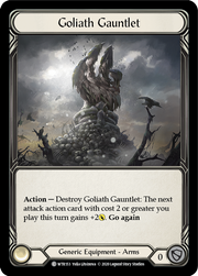 Goliath Gauntlet [WTR153] Unlimited Edition Normal Flesh And Blood Single Flesh And Blood   