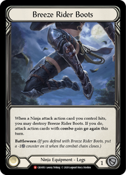 Breeze Rider Boots [CRU053] 1st Edition Cold Foil Flesh And Blood Single Flesh And Blood   