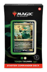 MTG Starter Commander Deck: Token Triumph MTG Sealed Magic: The Gathering   