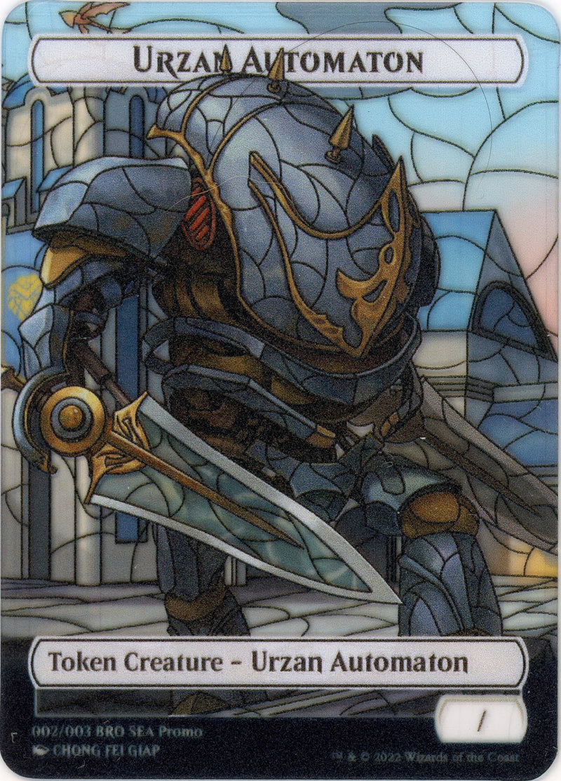 Urzan Automaton Token (SEA Exclusive) [Tokens] The Brothers' War Tokens MTG Single Magic: The Gathering