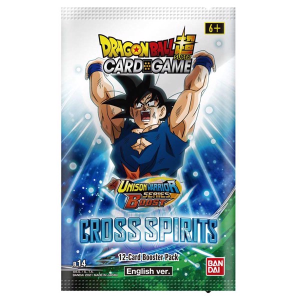 Dragon Ball Super Cross Spirits Booster Pack Dragon Ball Super Sealed Bandai   