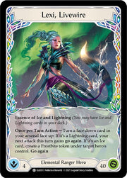 Lexi, Livewire // Lexi [ELE031 // ELE032] (Tales of Aria) Flesh And Blood Single Flesh And Blood   