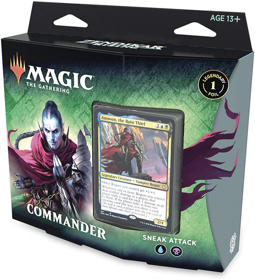 MTG Zendikar Rising - Sneak Attack Commander Deck MTG Sealed Wizards of the Coast   
