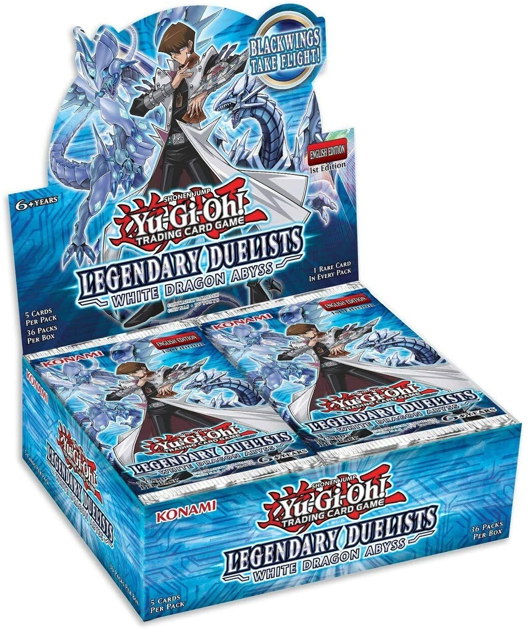 Yu-Gi-Oh! Legendary Duelists: White Dragon Abyss Booster Box (1st Edition) Yugioh Sealed Konami   
