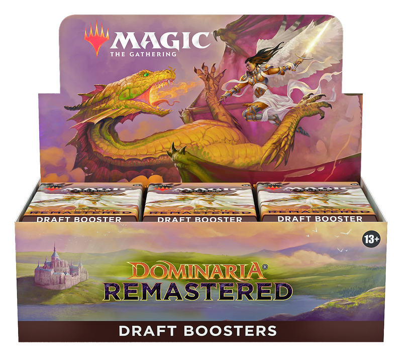 MTG Dominaria Remastered - Draft Booster Box MTG Sealed Magic: The Gathering