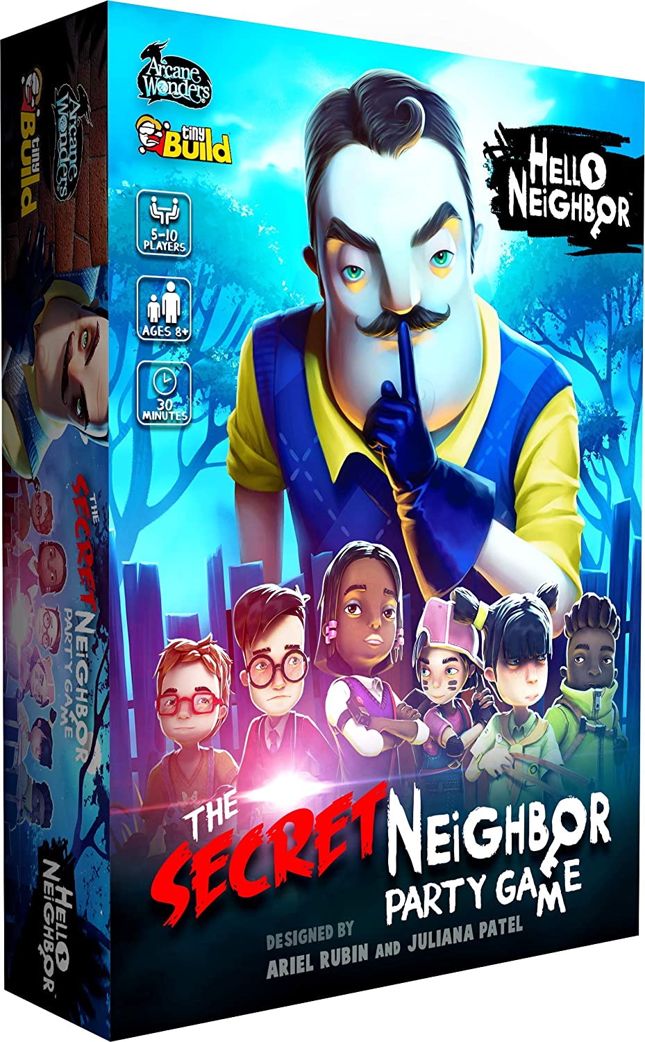 Hello Neighbor The Secret Neighbor Party Game Board Games WizKids   