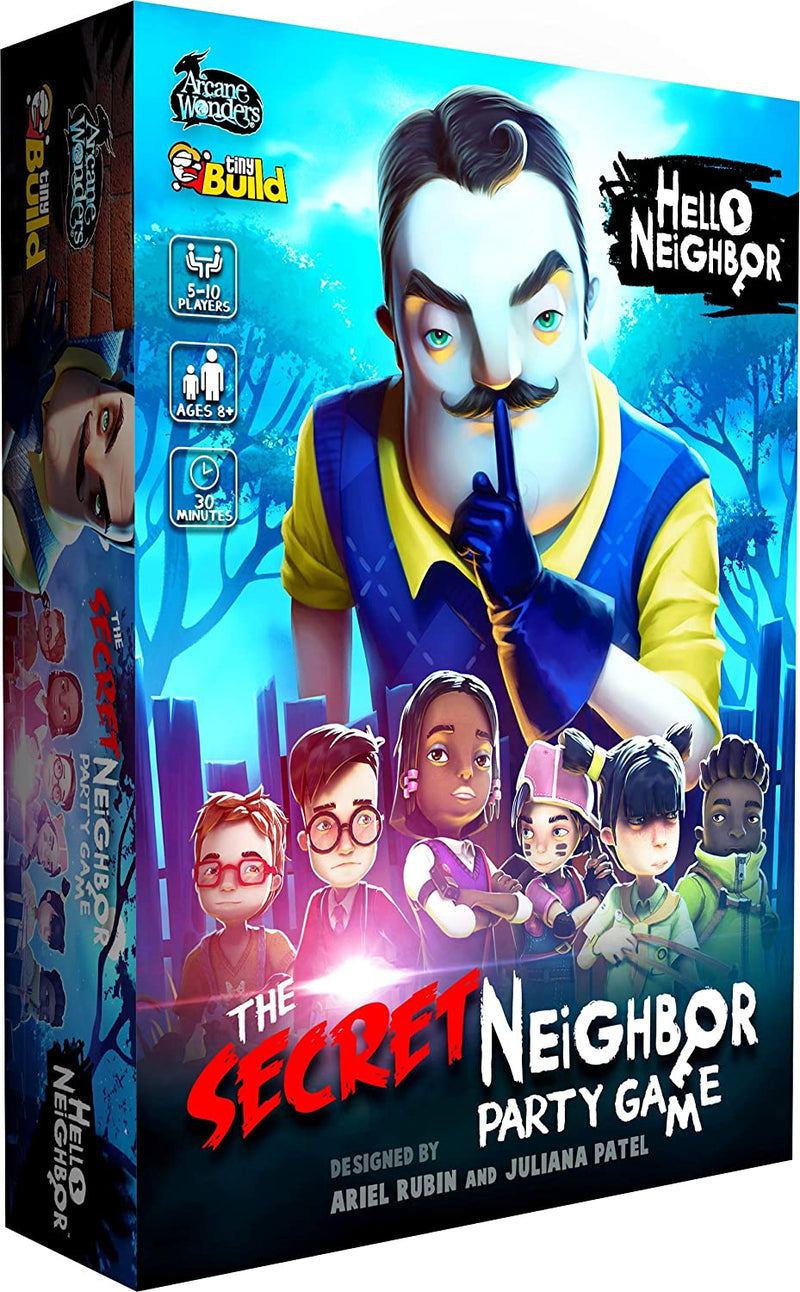 Hello Neighbor The Secret Neighbor Party Game Board Games WizKids   
