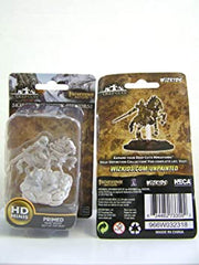 Pathfinder Battles Miniatures: W5 Skeleton Knight On Horse RPG Miniatures WizKids   
