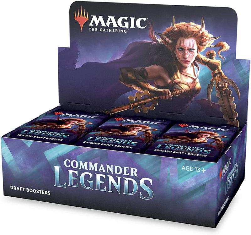 Commander Legends Draft Booster Box  Wizards of the Coast MTG Sealed Taps Games Edmonton Alberta