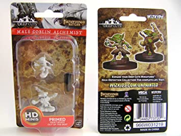 Pathfinder Battles Miniatures: W9 Male Goblin Alchemist