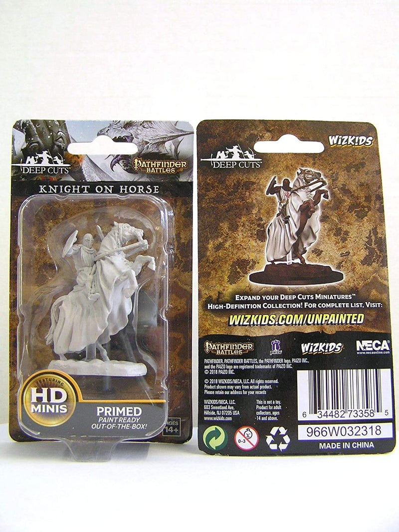 Pathfinder Battles Miniatures: W5 Knight On Horse RPG Miniatures WizKids   