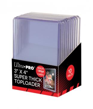 Ultra Pro: Super Thick 180pt Toploader Card Holders (10-Pack) Card Holders & Protectors Ultra Pro