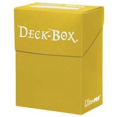 Yellow Deck Box  Ultra Pro Deck Box Taps Games Edmonton Alberta