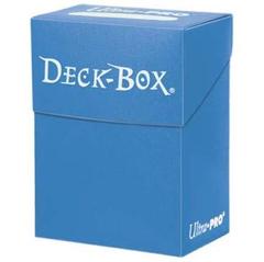 Ultra Pro Light Blue Deck Box Deck Boxes & Storage Ultra Pro