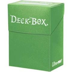 Ultra Pro Light Green Deck Box Deck Boxes & Storage Ultra Pro