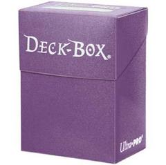 Ultra Pro: Deck Box 80+ - Purple Deck Boxes & Storage Ultra Pro