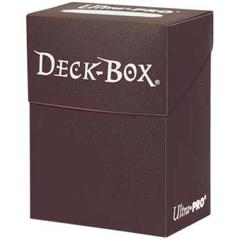 Ultra Pro Brown Deck Box Deck Boxes & Storage Ultra Pro