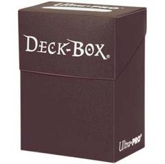 Ultra Pro Brown Deck Box  Ultra Pro Deck Box Taps Games Edmonton Alberta
