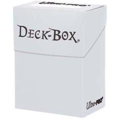 Ultra Pro White Deck Box Deck Boxes & Storage Ultra Pro