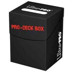 Pro 100+ Black Deck Box  Ultra Pro Deck Box Taps Games Edmonton Alberta
