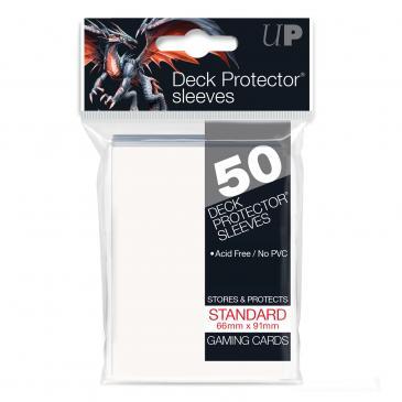 Ultra Pro: 50Ct White Standard Deck Protectors Card Sleeves Ultra Pro