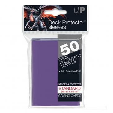 Ultra Pro: 50Ct Purple Standard Deck Protectors Card Sleeves Ultra Pro