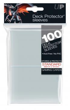 100Ct Clear Standard Deck Protectors  Ultra Pro Sleeves Taps Games Edmonton Alberta