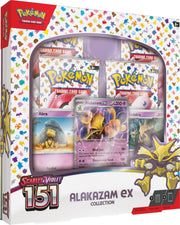 Pokémon Scarlet and Violet: 151 Alakazam ex Box Pokemon Sealed Pokémon   