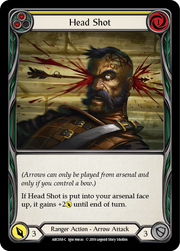 Head Shot (Yellow) [ARC058-C] 1st Edition Normal Flesh And Blood Single Flesh And Blood   