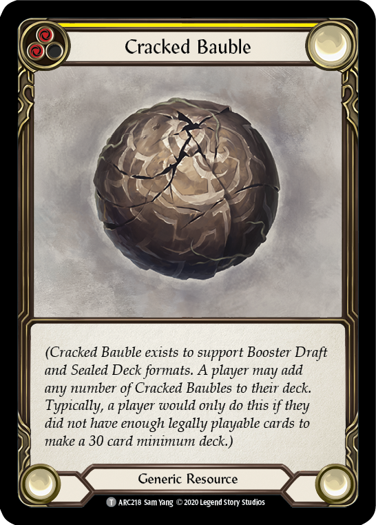 Cracked Bauble [ARC218] Unlimited Edition Normal Flesh And Blood Single Flesh And Blood   