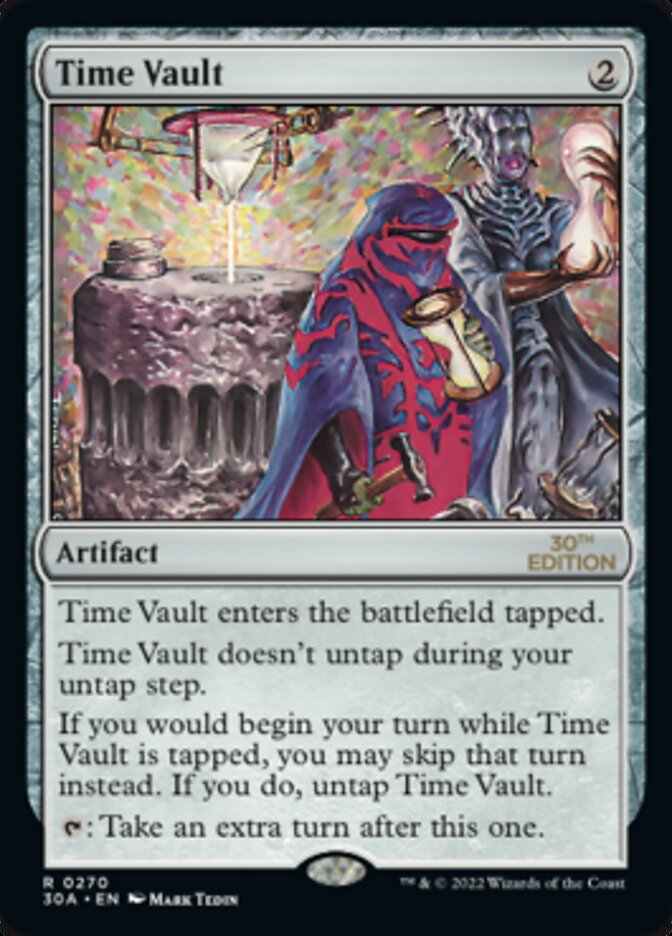 Time Vault [30th Anniversary Edition] MTG Single Magic: The Gathering   