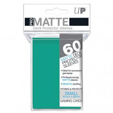 60Ct Pro-Matte Aqua Small Deck Protectors  Ultra Pro Sleeves Taps Games Edmonton Alberta