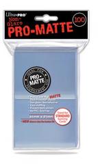 100Ct Pro-Matte Clear Standard Deck Protectors Card Sleeves Ultra Pro