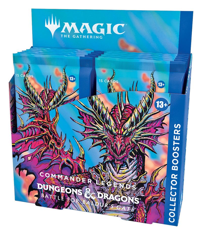 MTG Commander Legends: Battle for Baldur's Gate - Collector Booster Box MTG Sealed Magic: The Gathering   