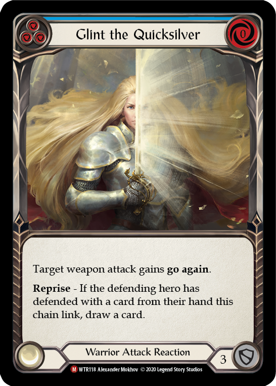Glint the Quicksilver [WTR118] Unlimited Edition Normal Flesh And Blood Single Flesh And Blood   