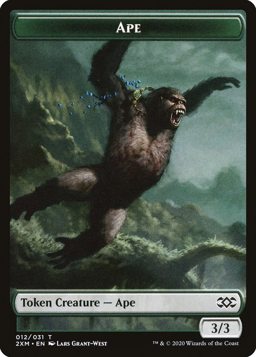 Ape Token [Tokens] Double Masters Tokens MTG Single Magic: The Gathering