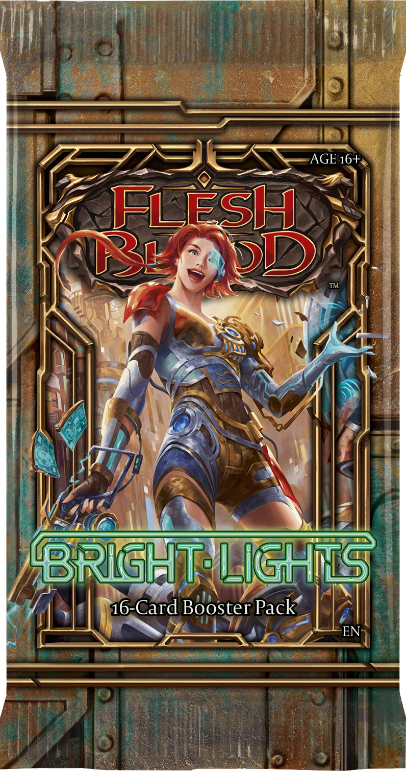 Flesh and Blood: Bright Lights - Booster Pack Flesh And Blood Sealed Flesh And Blood   