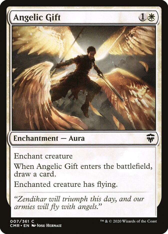 Angelic Gift [Commander Legends]