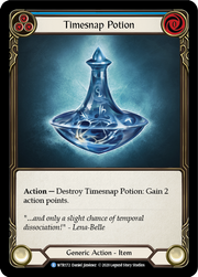 Timesnap Potion [WTR172] Unlimited Edition Rainbow Foil Flesh And Blood Single Flesh And Blood   