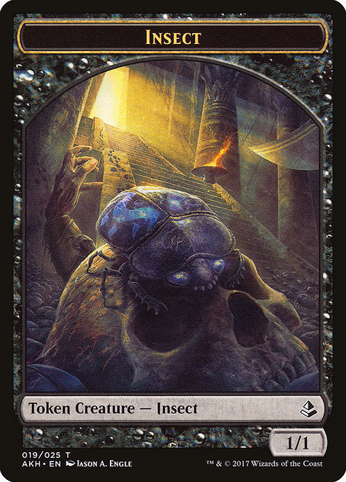 Labyrinth Guardian // Insect Double-Sided Token [Tokens] Amonkhet Tokens MTG Single Magic: The Gathering