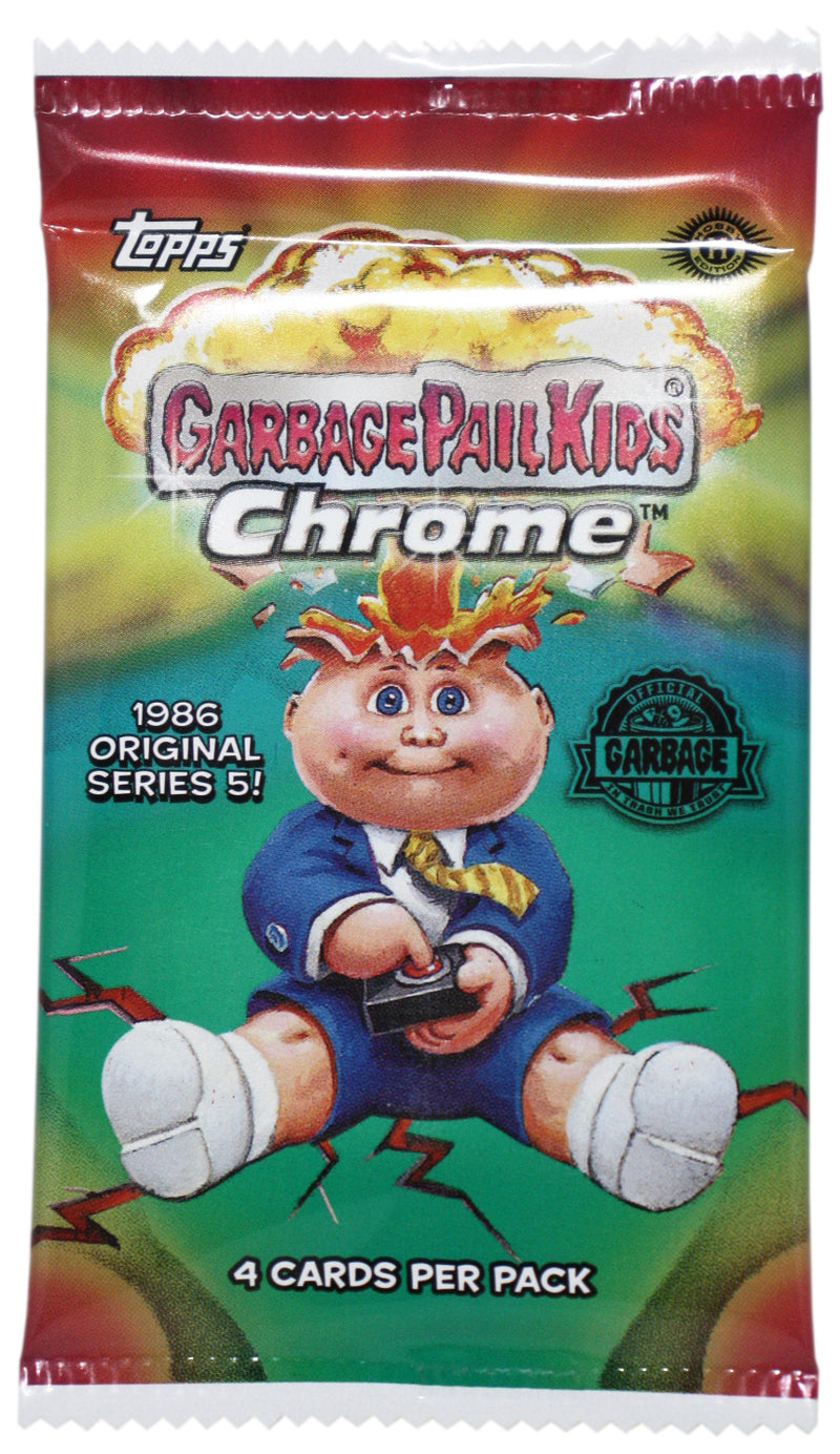 Garbage Pail Kids: Topps Chrome 2022 Pack Sports & Collectible Cards Topps   