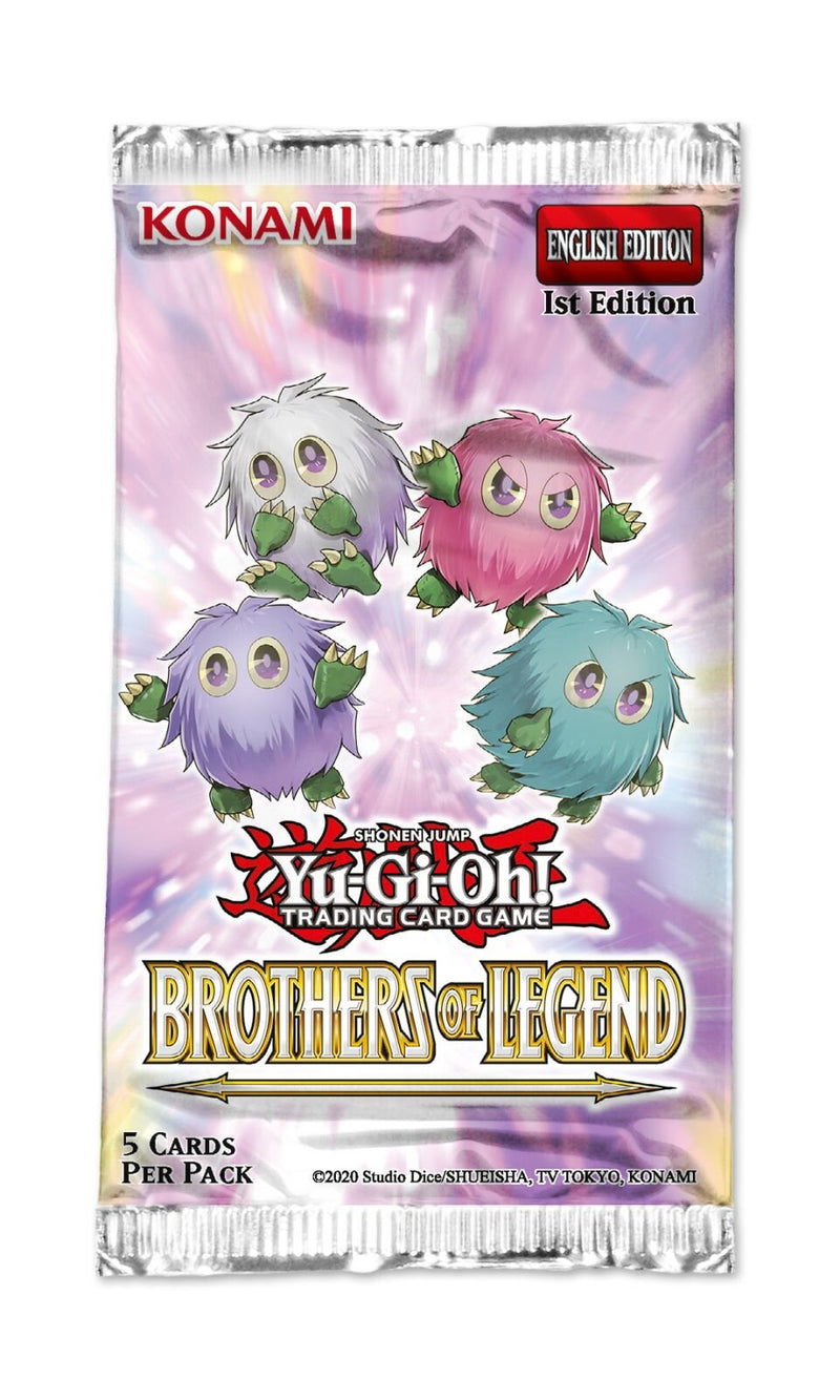 Yu-Gi-Oh! Brothers of Legend - Booster Pack (1st Edition) Yugioh Sealed Yu-Gi-Oh!   