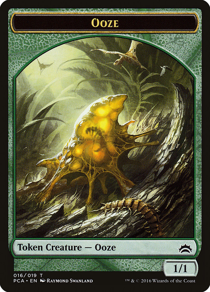 Ooze Token (016/019) [Tokens] Planechase Anthology Tokens MTG Single Magic: The Gathering