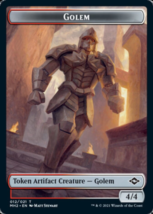 Golem Token [Tokens] Modern Horizons 2 Tokens MTG Single Magic: The Gathering