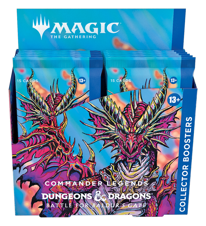 MTG Commander Legends: Battle for Baldur's Gate - Collector Booster Box MTG Sealed Magic: The Gathering   
