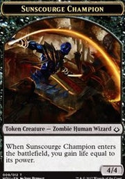 Sunscourge Champion // Cat Double-Sided Token [Tokens] Hour of Devastation Tokens MTG Single Magic: The Gathering
