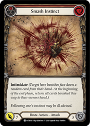 Smash Instinct (Red) [WTR026] Unlimited Edition Normal Flesh And Blood Single Flesh And Blood   